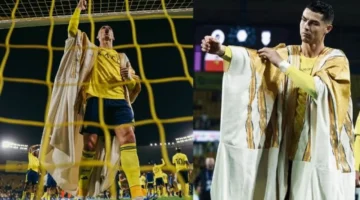 لحظة تأريخية رونالدو يزين يوم التأسيس برسالة من الأحساء